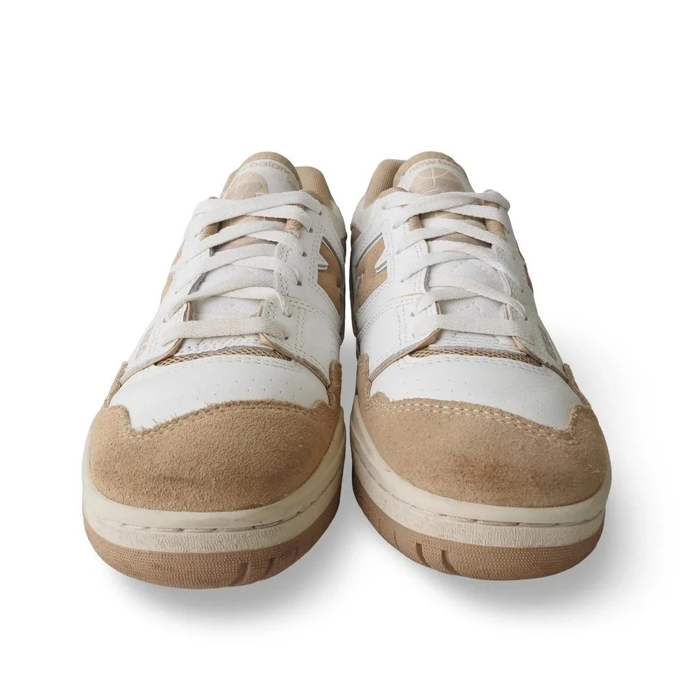 New Balance 550 Incense Casual Sneakers Mens 7.5 Womens 9 White Tan BB550NEC - Picture 3 of 11